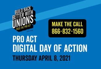 Today is the PRO Act Day of Action