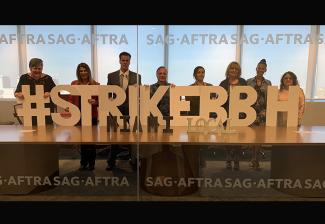 The Miami Local with #StrikeBBH letters on Dec. 18.