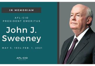 SAG-AFTRA Statement on the Passing of John Sweeney