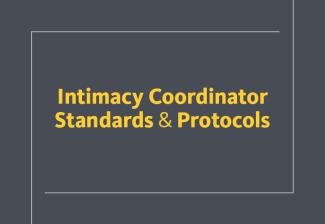 Intimacy Coordinator Standards & Protocols