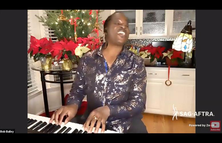 The first performance was by SAG-AFTRA Nashville Local Board member Bob Bailey, with a soulful rendition of “Go Tell It on the Mountain.”