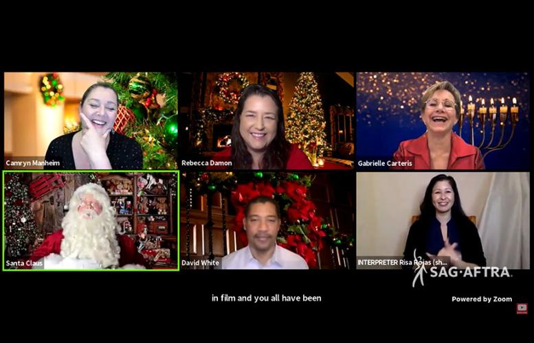 Santa makes a surprise guest appearance before wrapping up 2020.