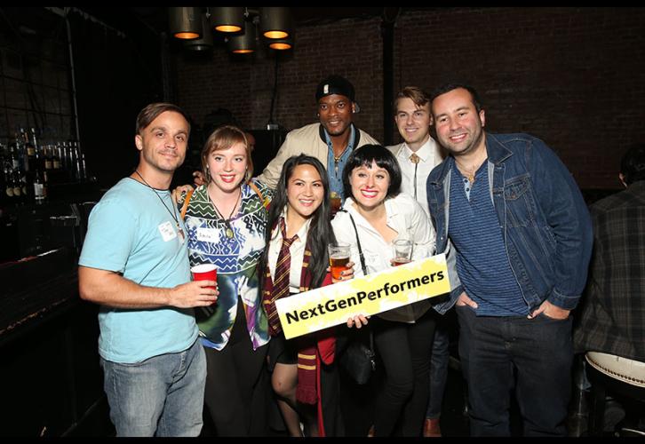 Members and attendees of the L.A. NextGen Performers Annual Mixer on Oct. 23.