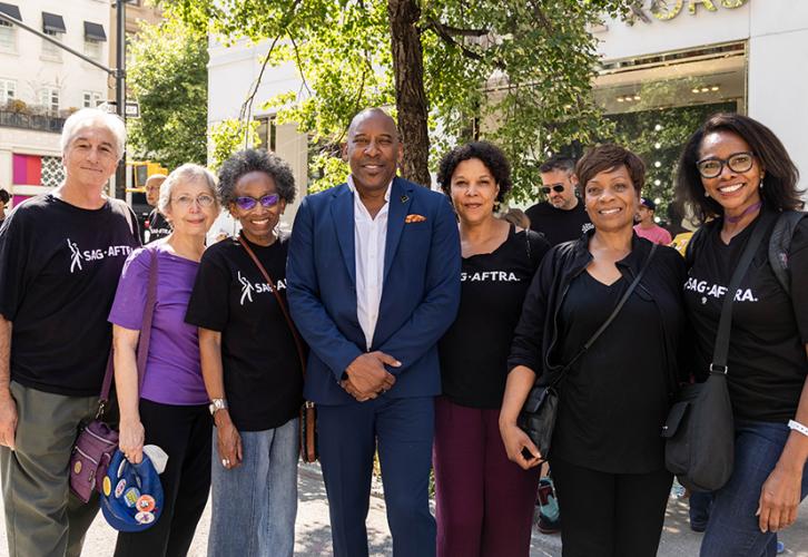 Leaders at the Labor Day Parade