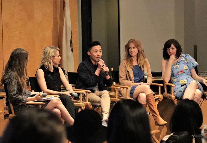 SAG-AFTRA member Mark Daughtery describes the empowerment an actor feels when choosing their roles during the final NextGen Performers panel on May 8. 