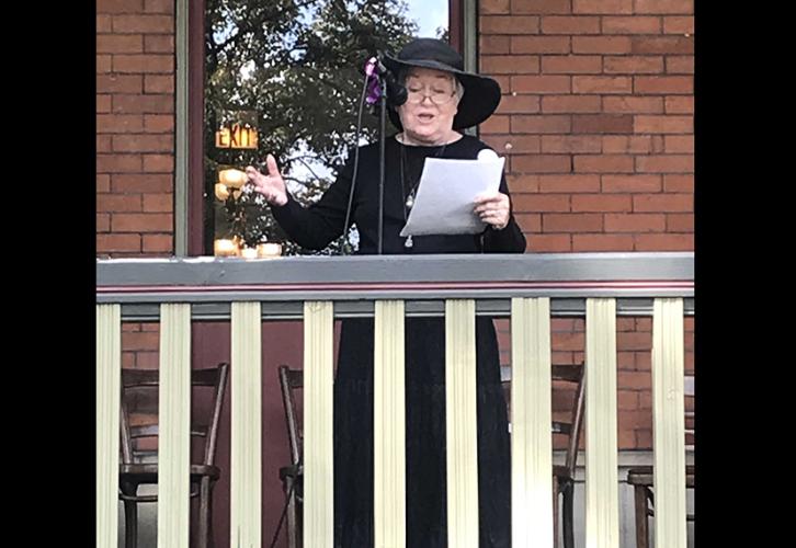 Member Brigid Duffy as the legendary labor activist Mother Jones.