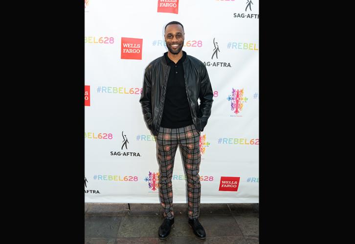 SAG-AFTRA member and influencer James Bland (Photo by: Adam Schultz/SAG-AFTRA)