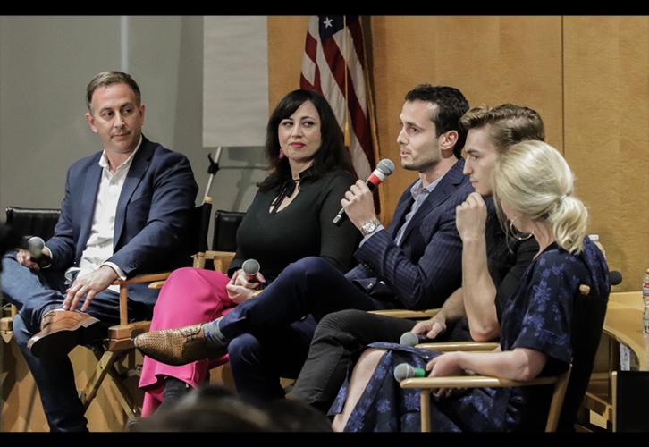 All eyes are on TSMA Consulting Founder Ryan Walker, center.