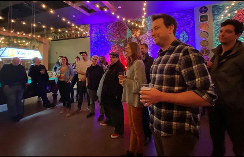 The WBUR unit raises a glass to organizing and to the work ahead to get a fair contract. 