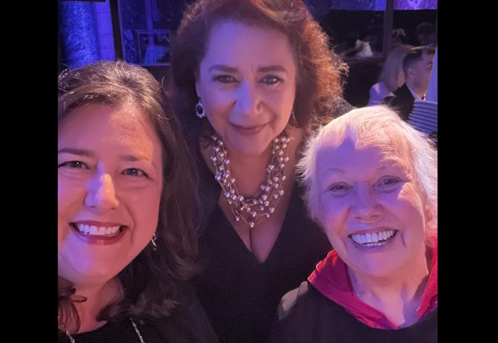 Executive Director, New York Local, Labor Policy and International Affairs Rebecca Damon, NYWIFT Chief Executive Officer Cynthia Lopez and New York Local Board member leslie Shreve.