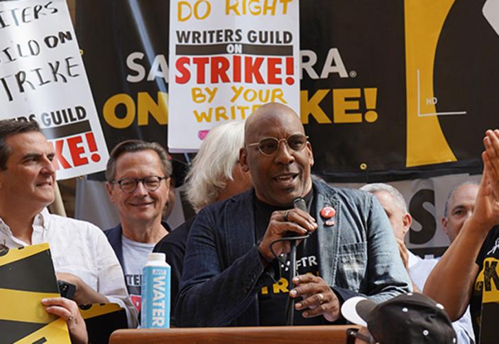 New York Local President Ezra Knight. Photo by Derek French | Shutterstock for SAG-AFTRA.