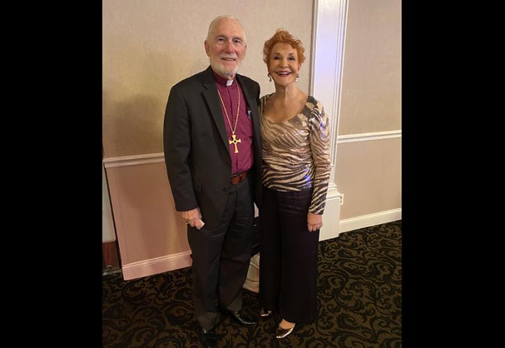 Richard Wagner, left, and Karen Arlington.
