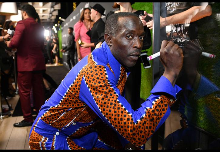 Actor Michael K. Williams gives the people what they want: a few words of wisdom. 