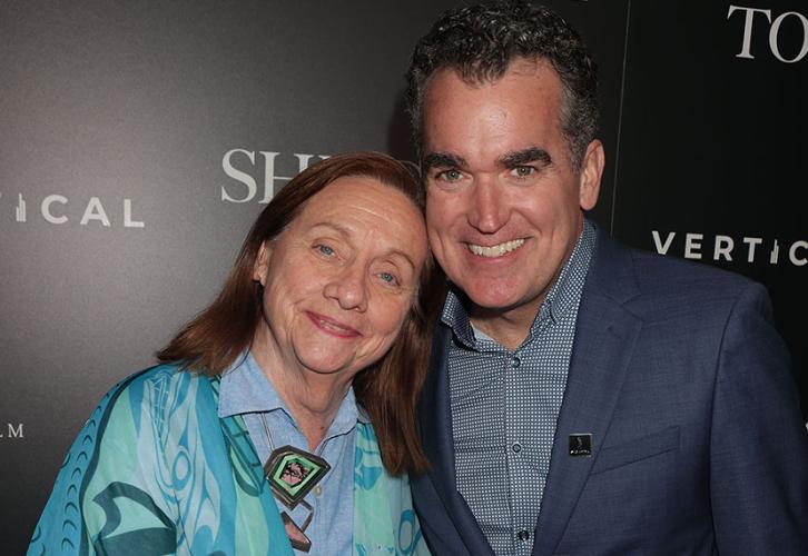 Dale Soules and Brian d'Arcy James at the Oct. 3 screening of She Came to Me in New York. Photo by Dave Allocca/StarPix. 