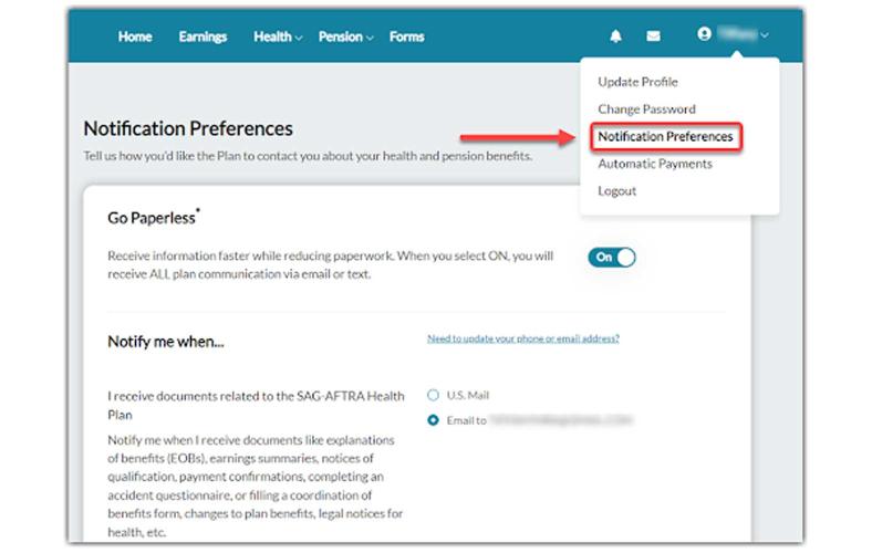 Health Plan Website