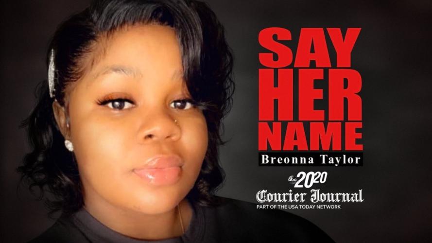 Image of Beonna Taylor with ABC "20/20" logo and "Say Her Name" copy. 