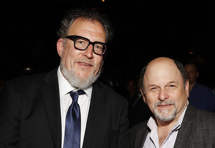 Matt Asner, left, and actor Jason Alexander.