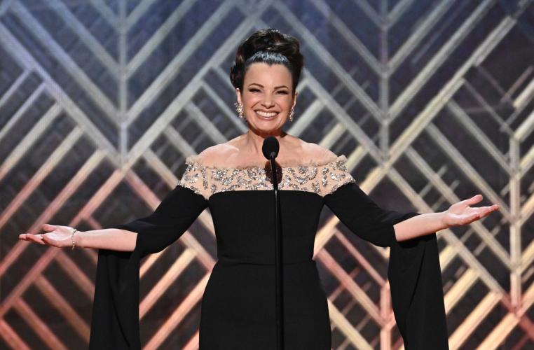 SAG-AFTRA President Fran Drescher at the 28th SAG Awards(R). 
