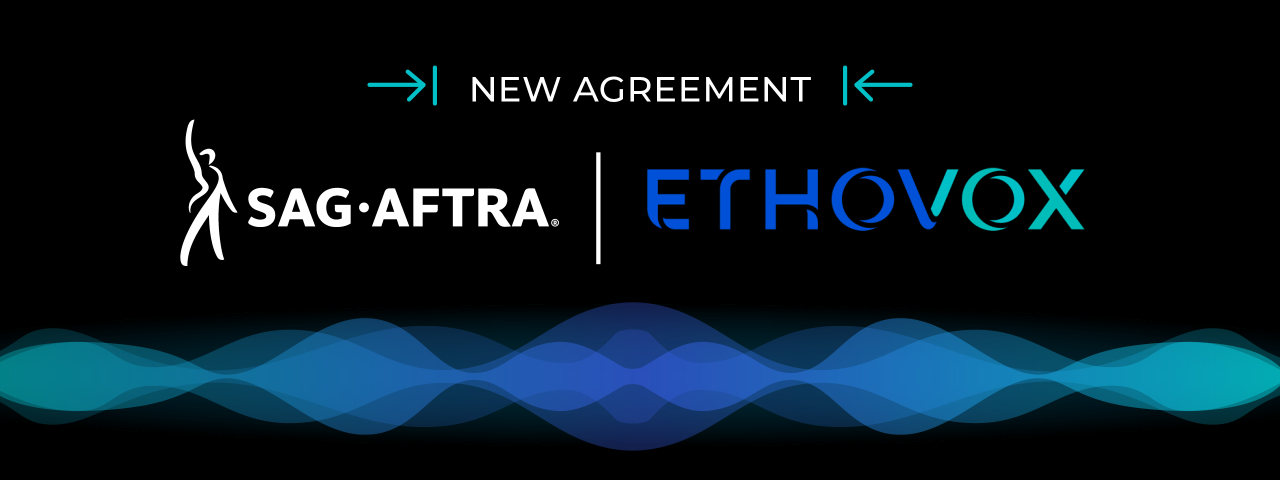 SAG-AFTRA x Ethovox Agreement web banner