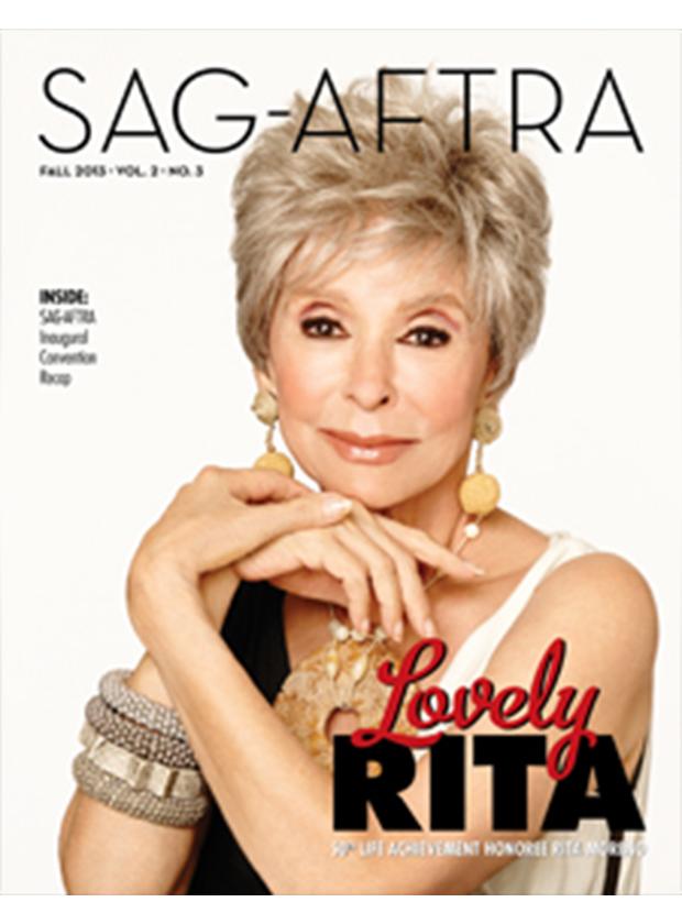 SAG-AFTRA Magazine Fall 2013 Cover