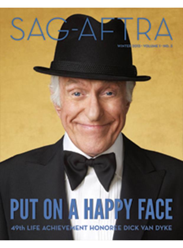 SAG-AFTRA Magazine Winter 2013 Cover
