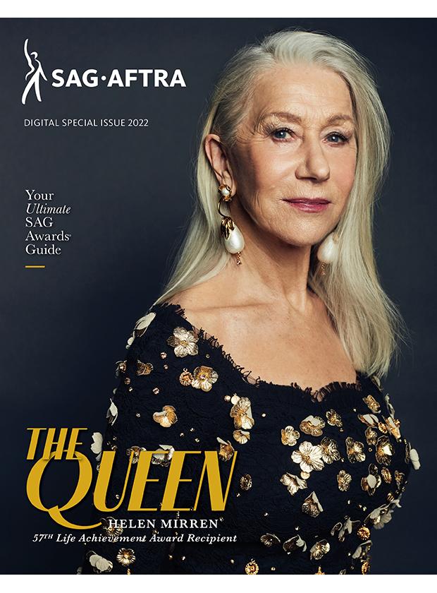 Helen Mirren on the cover of the 2022 Special Digital Issue.