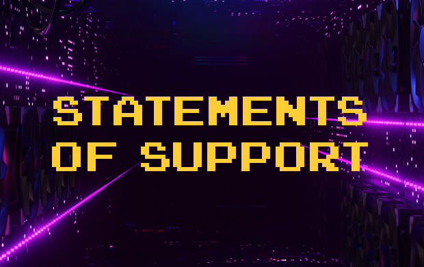 Statements of Support IMA Video Game Strike callout image