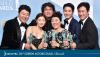 26th Annual SAG Awards "Parasite" cast holding their Actor backstage in the Media Room