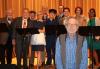 The cast of Fibber McGee and Molly