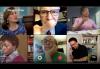 A still of the Zoom production 'A Teacher’s New Normal:' top row, from left, Houston-Austin Local Board Secretary Shondra Marie, member Bob Rumnock and pre-member Sunday Sabbath; bottom row, from left, members Christian L. Scott, Lourdes Ruiz and John Cal A still of the Zoom production 'A Teacher’s New Normal:' top row, from left, Houston-Austin Local Board Secretary Shondra Marie, member Bob Rumnock and pre-member Sunday Sabbath; bottom row, from left, members Christian L. Scott, Lourdes Ruiz and John Cal