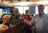 The Chicago Team from WBBM-AM, from left, Steve Miller, Jim Gudas, Michele Fiore and Bernie Tafoya The Chicago Team from WBBM-AM, from left, Steve Miller, Jim Gudas, Michele Fiore and Bernie Tafoya