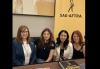 Photo: Member volunteers Shannon Land, Daisy Galvis, Sandy Kim and Margie Ghigo. 