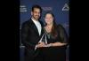 SAG-AFTRA Secretary-Treasurer Camryn Manheim, right, and actor and deaf community advocate Nyle DiMarco on Nov. 14. DiMarco received the Harold Russell Award at this year’s ceremony. SAG-AFTRA Secretary-Treasurer Camryn Manheim, right, and actor and deaf community advocate Nyle DiMarco on Nov. 14. DiMarco received the Harold Russell Award at this year’s ceremony.