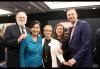 From left, former SAG President and Motion Picture and Television Fund Corporate Board member Richard Masur, Rep. Judy Chu, SAG-AFTRA President Gabrielle Carteris, SAG-AFTRA Executive Vice President Rebecca Damon and Rep. Doug Collins. From left, former SAG President and Motion Picture and Television Fund Corporate Board member Richard Masur, Rep. Judy Chu, SAG-AFTRA President Gabrielle Carteris, SAG-AFTRA Executive Vice President Rebecca Damon and Rep. Doug Collins.