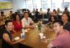 Filmmakers and performers enjoy the 5th annual filmmakers’ brunch at the SAG-AFTRA New York office during the 42nd Asian American International Film Festival on July 26. Filmmakers and performers enjoy the 5th annual filmmakers’ brunch at the SAG-AFTRA New York office during the 42nd Asian American International Film Festival on July 26.