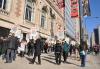 Proud union members walk the CSO strike picket line on March 19. Proud union members walk the CSO strike picket line on March 19.