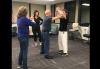 Members practice self-defense moves. Photo by Jess Jones. Members practice self-defense moves. Photo by Jess Jones.