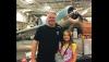 Member Erik Anderson of KPBS and his daughter at the GI Film Festival Family Movie night. Member Erik Anderson of KPBS and his daughter at the GI Film Festival Family Movie night.