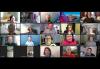 Photo: Members learn virtually about successful efforts to turn work union.