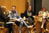 Panelists and moderators enjoy a laugh while comparing their differing perspectives on auditioning at the casting director panel on Jan. 29. Panelists and moderators enjoy a laugh while comparing their differing perspectives on auditioning at the casting director panel on Jan. 29.