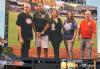 Mario Cilento, Tomas Fret, Rebecca Damon, Jaime Ciffone and Jim Shillito on the jumbotron at CitiField on Sept. 2. Mario Cilento, Tomas Fret, Rebecca Damon, Jaime Ciffone and Jim Shillito on the jumbotron at CitiField on Sept. 2.