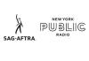 New York Public Radio & SAG-AFTRA SAG-AFTRA Logo & New York Public Radio