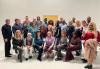 Attendees at "The Actor's Blueprint for Success" workshop. Photo by Meli Bowman. Attendees gather for a group shot against a white background.