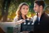 SAG-AFTRA Unveils Sexual Harassment Reporting Tool, Standards for Training and Qualifications of Intimacy Coordinators Image of a female looking at the camera and a gentleman looking at her with a nature background. In the foreground is a person holding a clapper.