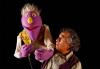 SAG-AFTRA Puppeteers Puppeteers with purple puppet