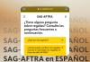SAG-AFTRA Launches Spanish-Language Website
